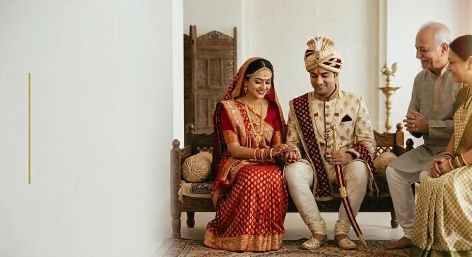 ચૌધરી સમાજ વિવાહ પરિવાર સાથેનો દ્રશ્ય